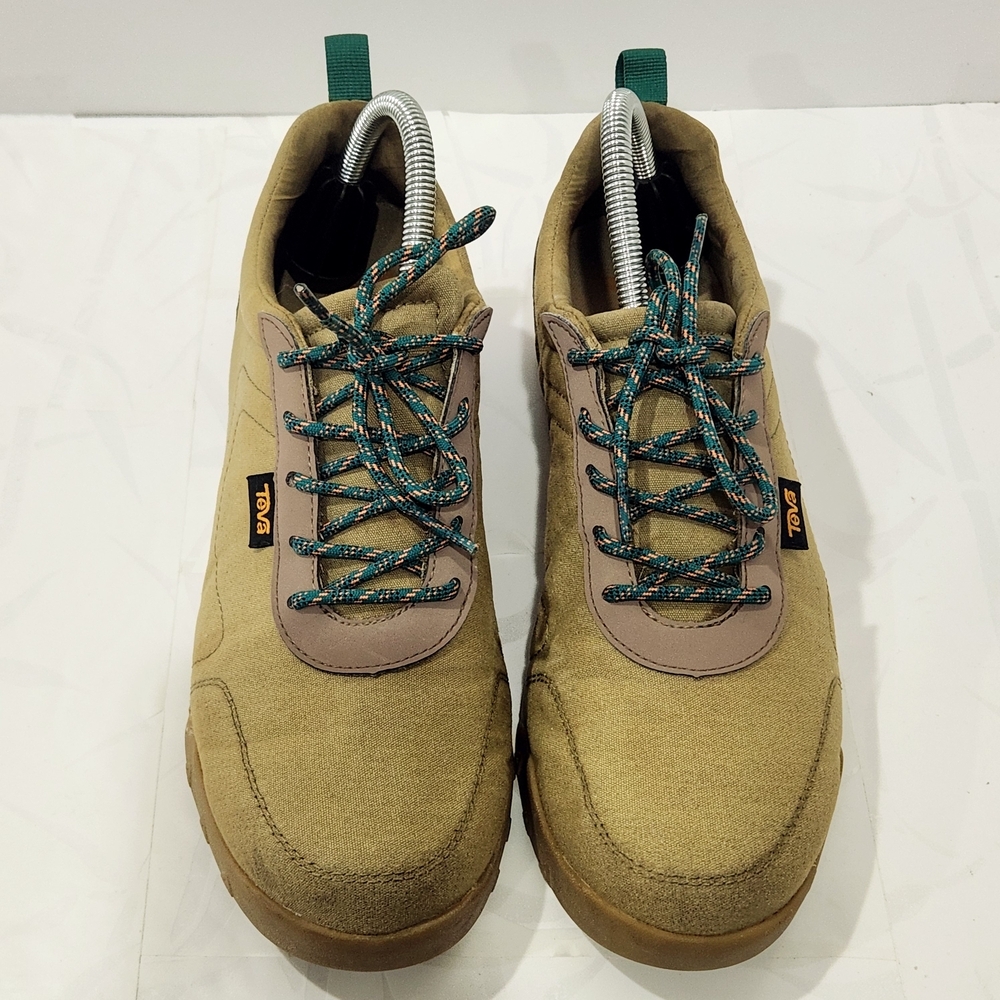 Teva Wyldland Aloe Olive Green Hiking  Outdoor Canvas Women's Shoes  9.5 - Picture 3 of 9